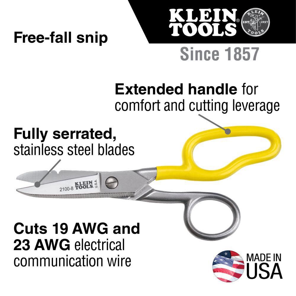 Free-Fall Snip Stainless Steel 21008