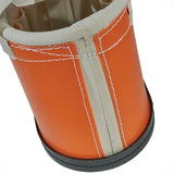 Hard Body Oval Bucket Orange/White 5144BHHB