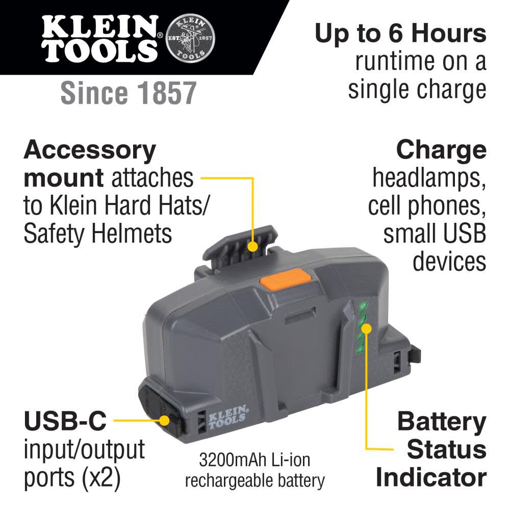 Hard Hat Fan Modular Battery 29025