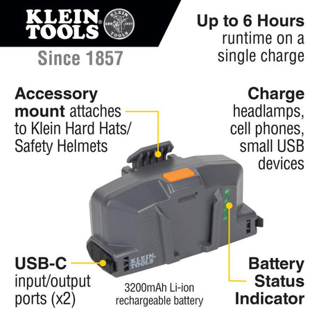 Hard Hat Fan Modular Battery 29025