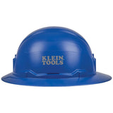 Hard Hat Non-vented Full Brim Blue 60249