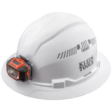 Hard Hat Vented Brim with Headlamp 60407