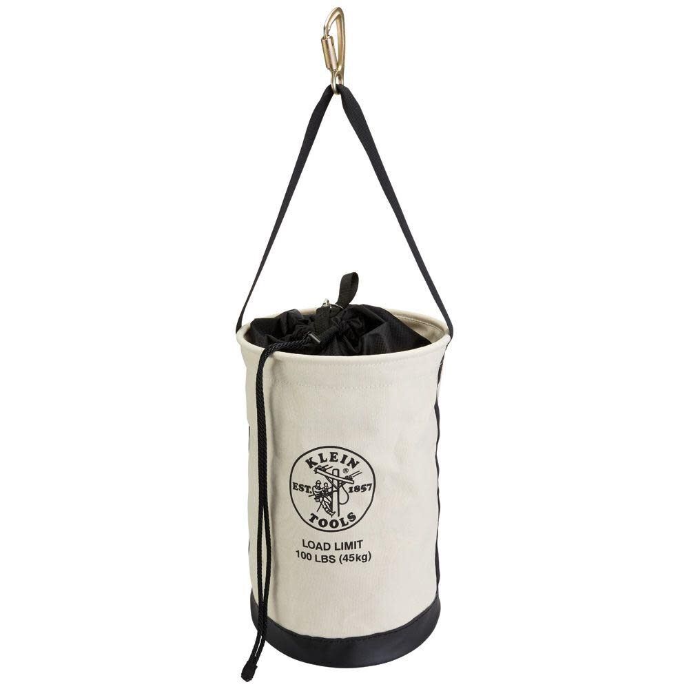 Heavy Duty Canvas Close Bucket 100-pound (45.4 kg) Maximum Load Rating 5114DSC22