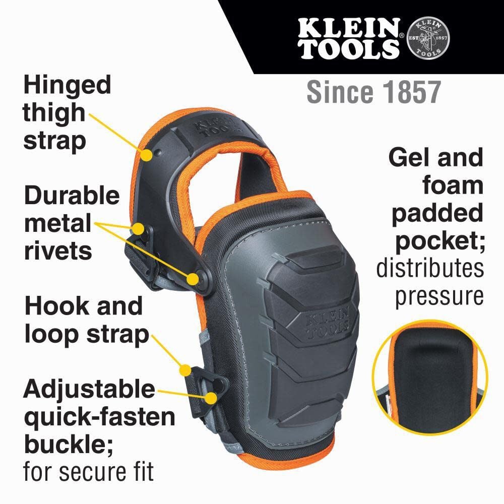 Heavy Duty Hinged Knee Pads 60491