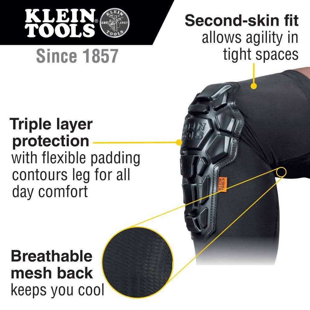 Heavy Duty Knee Pad Sleeves L/XL 60611