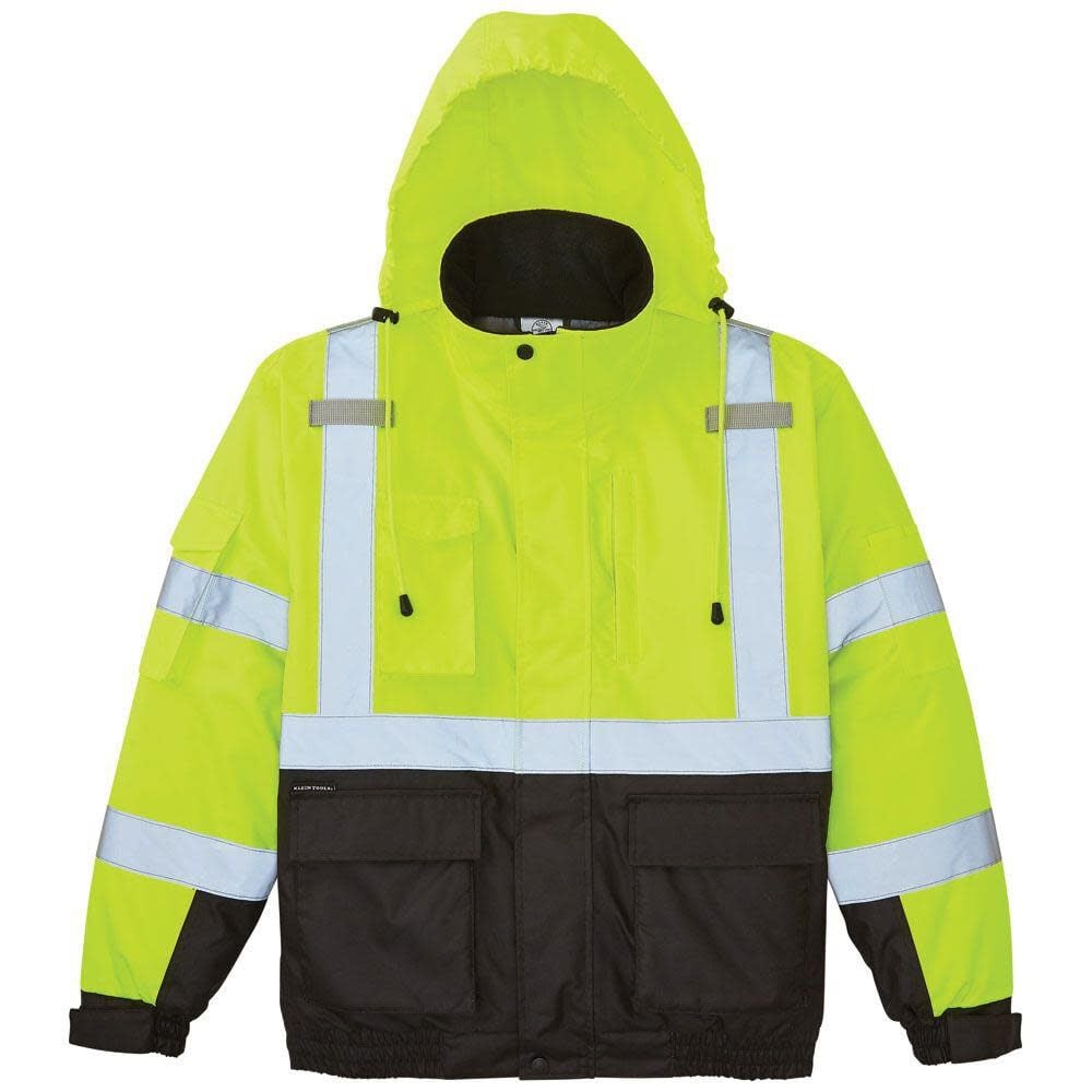 Hi Viz Winter Bomber Jacket Large 60364