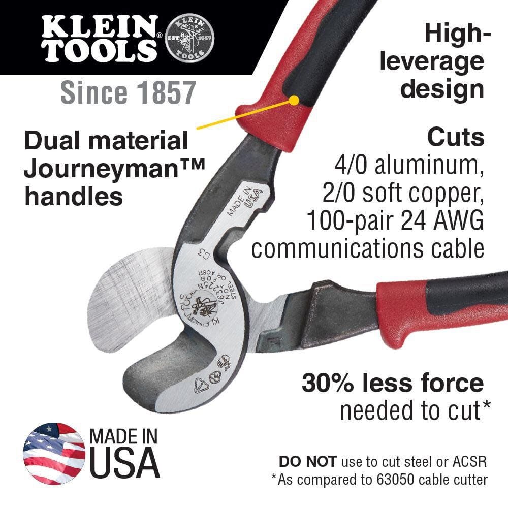 High-Leverage Cable Cutter J63225N