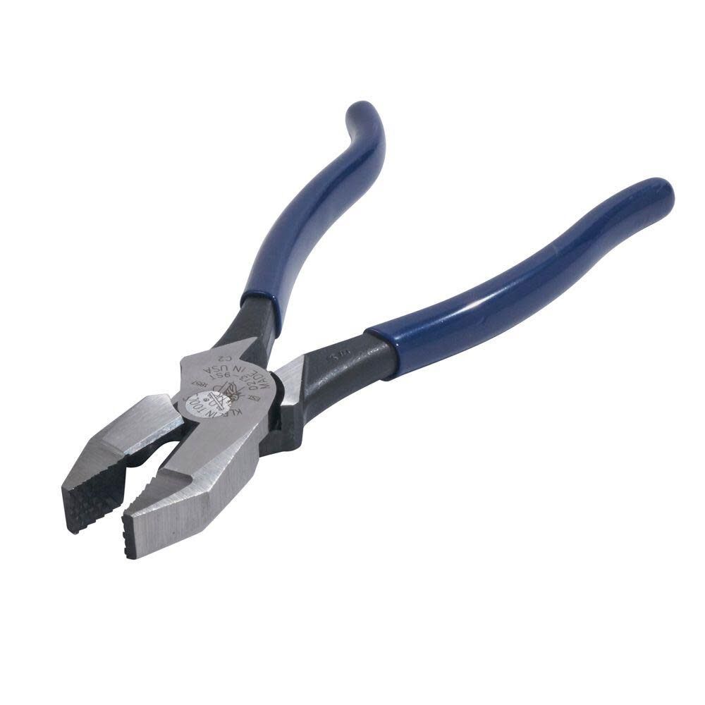 Ironworker's Pliers 9-in Construction Side Cutting Pliers D2139ST