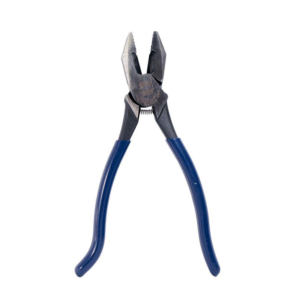 Ironworker's Pliers 9-in Construction Side Cutting Pliers D2139ST