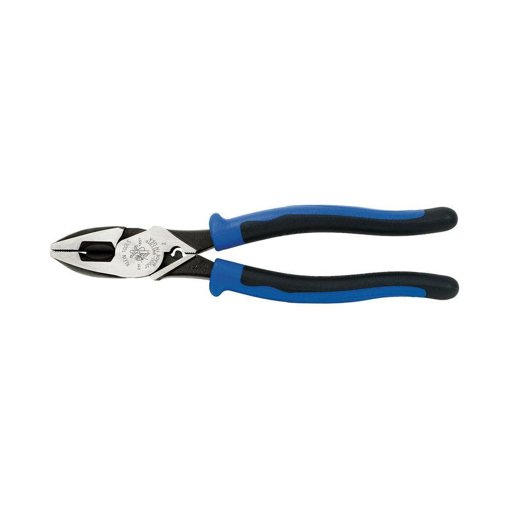 Lineman's Pliers, Fish Tape Pull/Crimping, 9-Inch 9-in Electrical Side Cutting Pliers J20009NECRTP