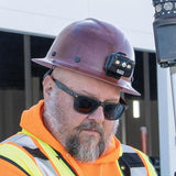 High Temp Hard Hat Brim with Headlamp 60447