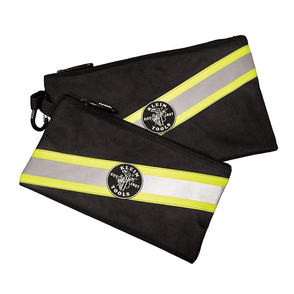 High Visibility Zipper Bags 2 Pk 55599