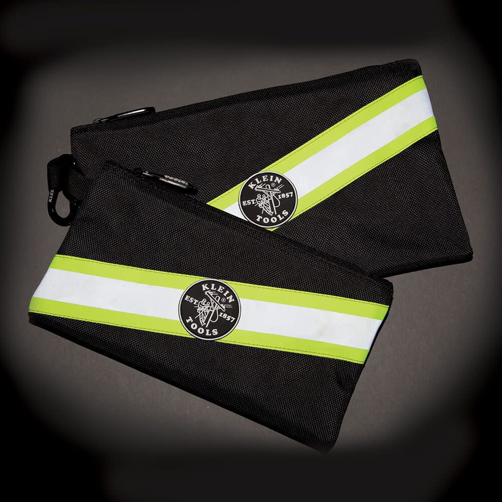 High Visibility Zipper Bags 2 Pk 55599