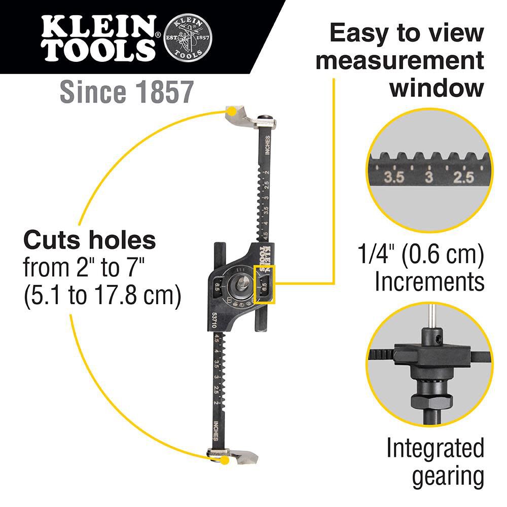 Hole Saw Replacement Blades and Bit 53701