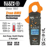 HVAC Clamp Meter CL445