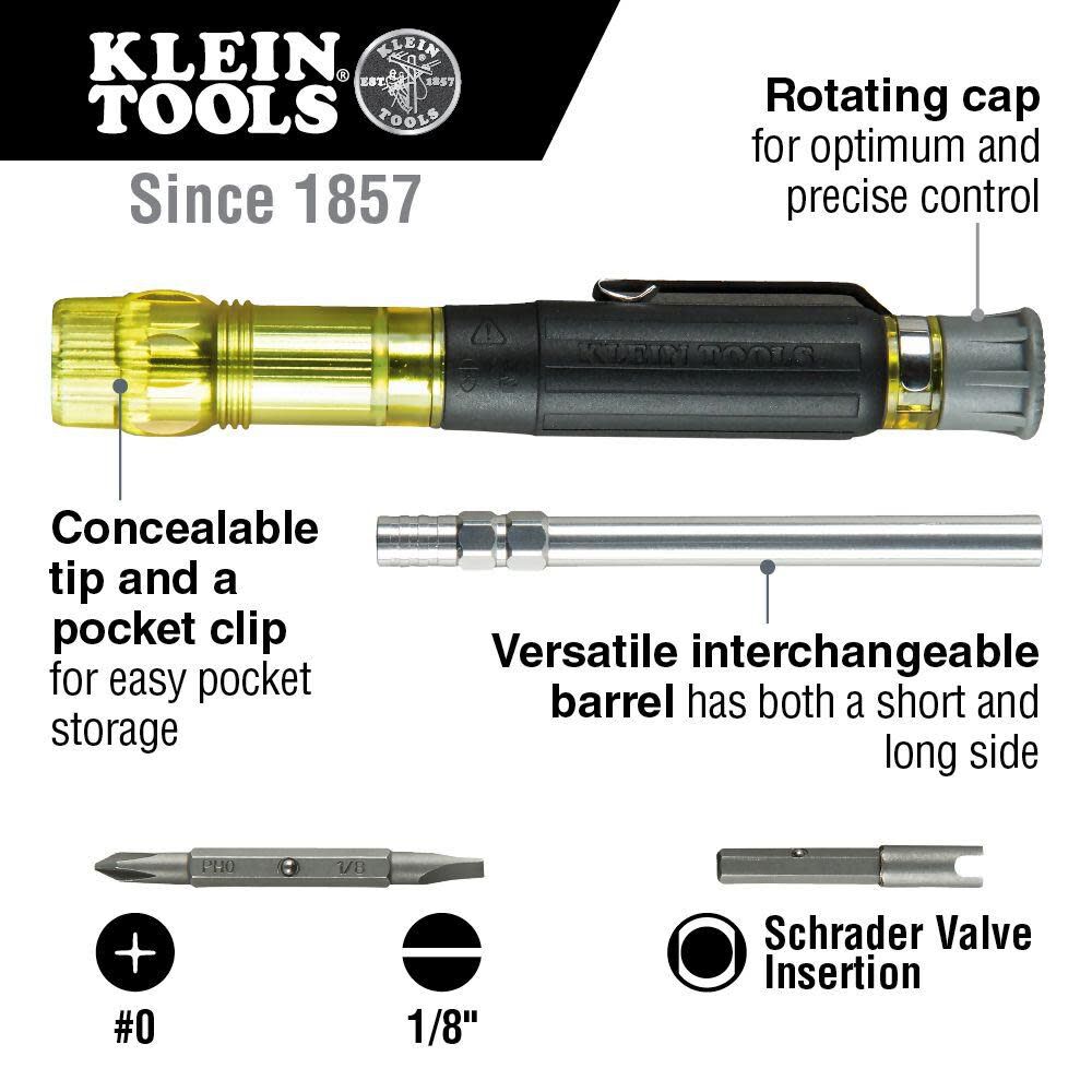 HVAC Pocket Screwdriver 3-in-1 32613