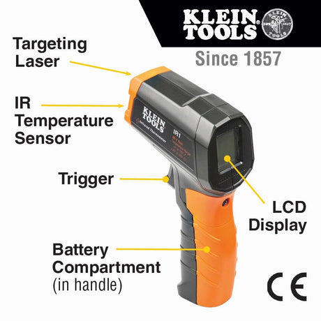 Infrared Thermometer with Laser IR1