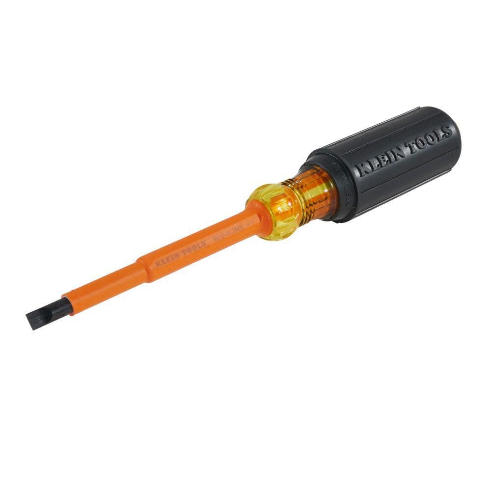 Insulated 1/4 In. Cabinet Tip Screwdriver with 4 In. Shank 6024INS