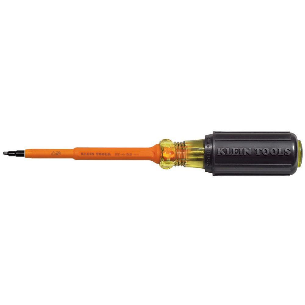 Insulated Screwdriver #1 Square 4inch L 6614INS