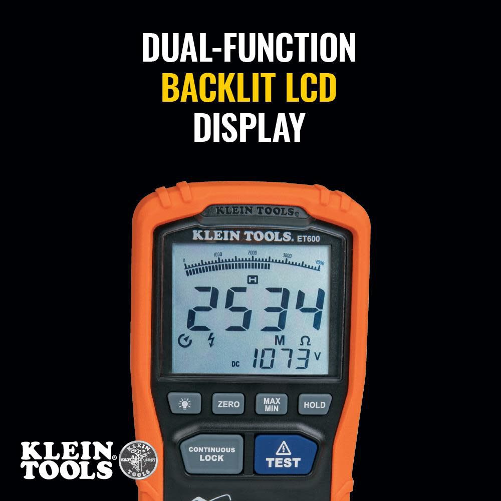 Insulation Resistance Tester ET600