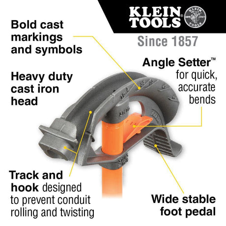 Iron Conduit Bender 1/2in EMT 51603