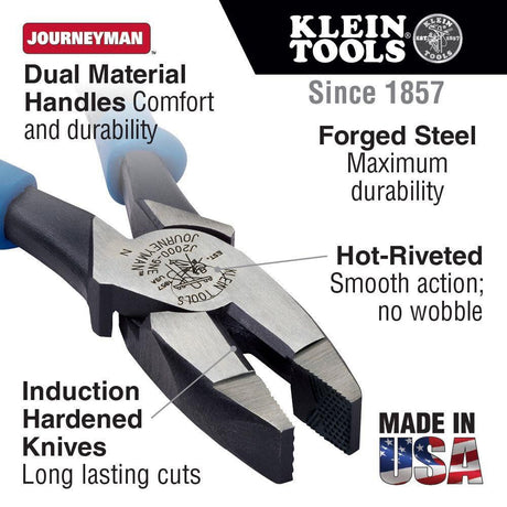 Journeyman Side Cutting Pliers 9in J2139NE