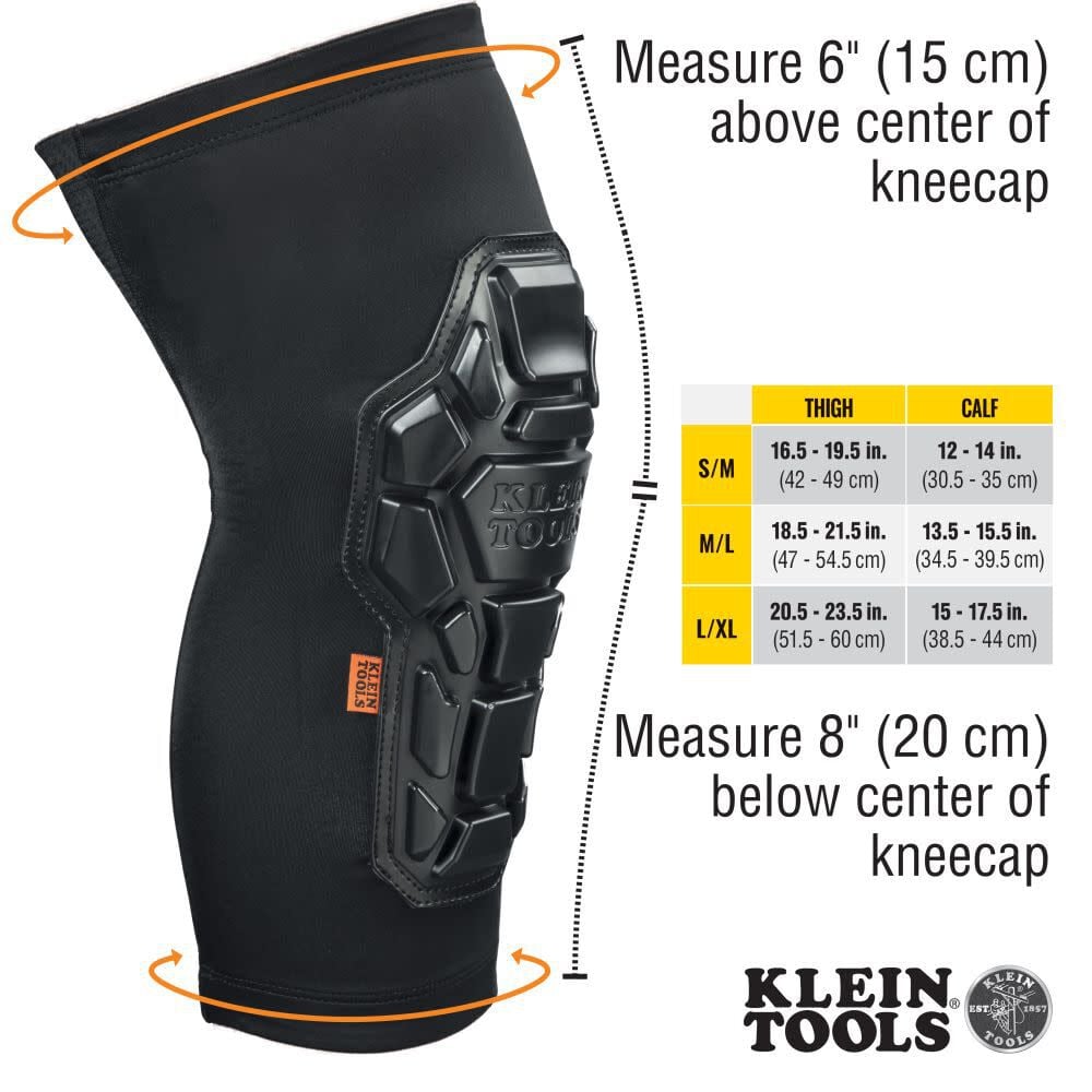 Knee Pad Sleeves Heavy Duty S/M 60615