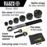 Multiple Sizes Manual Knockout Punch Set 53732SEN