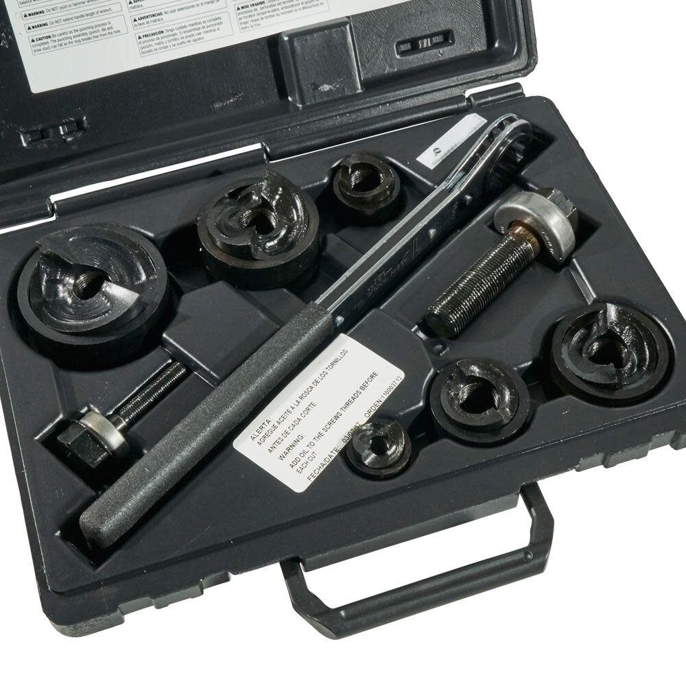 Multiple Sizes Manual Knockout Punch Set 53732SEN