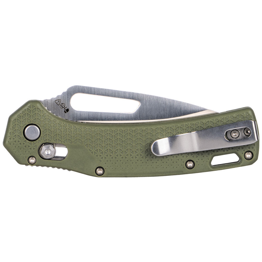 KTO Drop Point Knife, Moss Green OGK000GNT