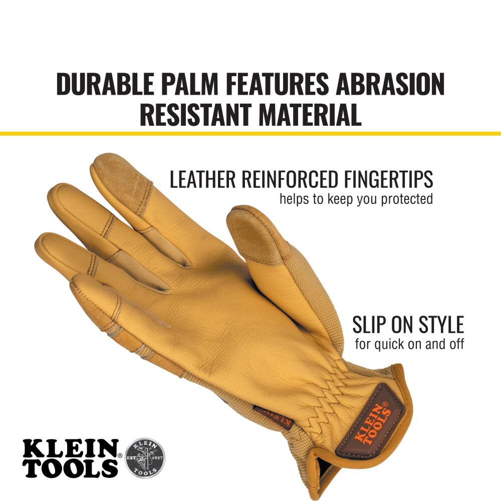 Leather All Purpose Gloves, Large 60608