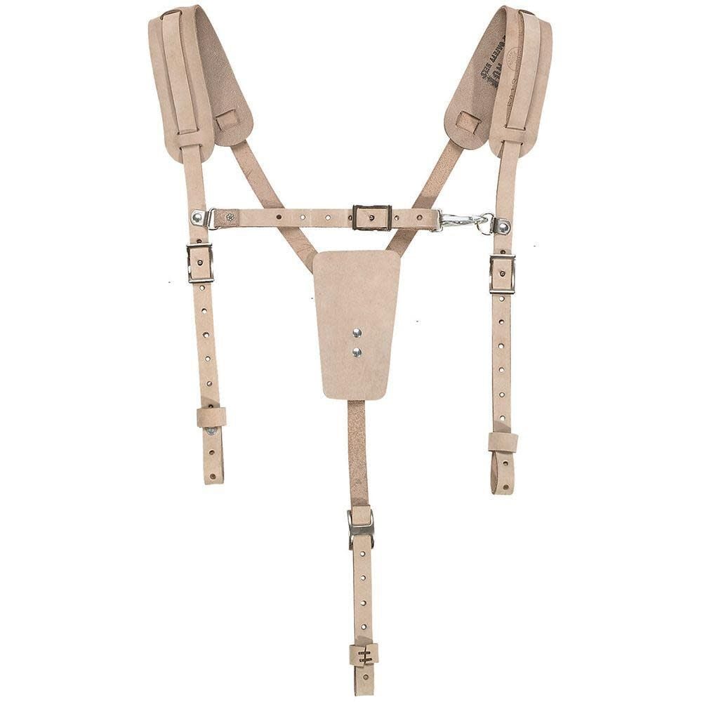 Leather Suspenders - One Size Fits Most 5413