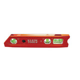 Aluminum 9-in 3 Vial Magnetic Torpedo Level 935RBLT