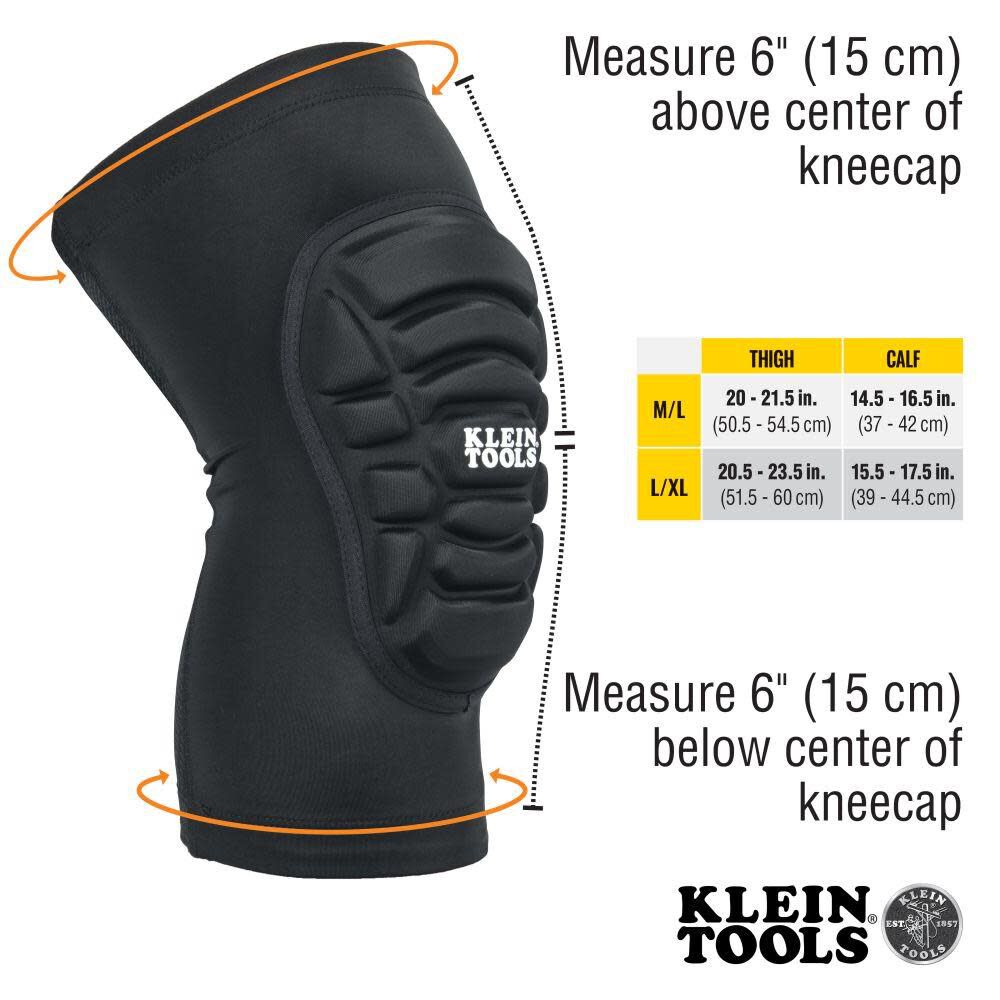 Lightweight Knee Pad Sleeves L/XL 60592