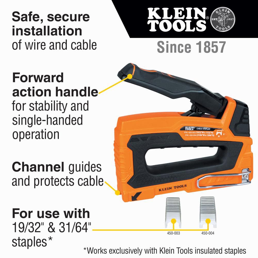 Loose Cable Stapler Manual Staple Gun 45001