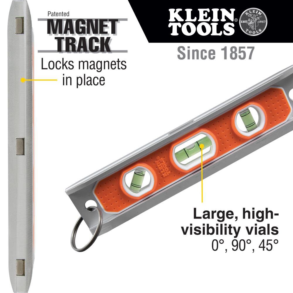 Magnetic Torpedo Level with Ring 9319RETT