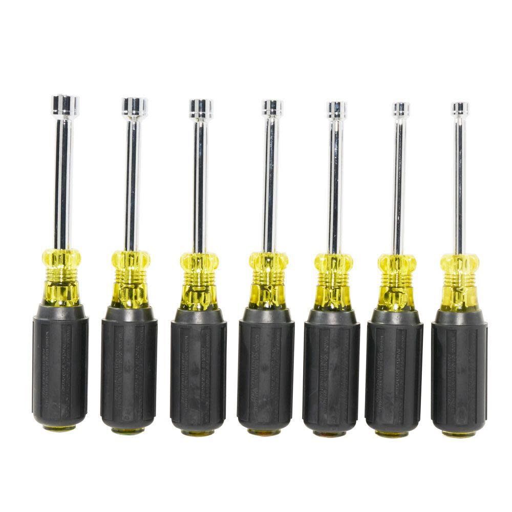 Metric Nut Driver Set 3in Shaft 7 Pc 65160