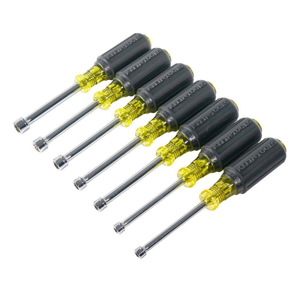 Metric Nut Driver Set 3in Shaft 7 Pc 65160