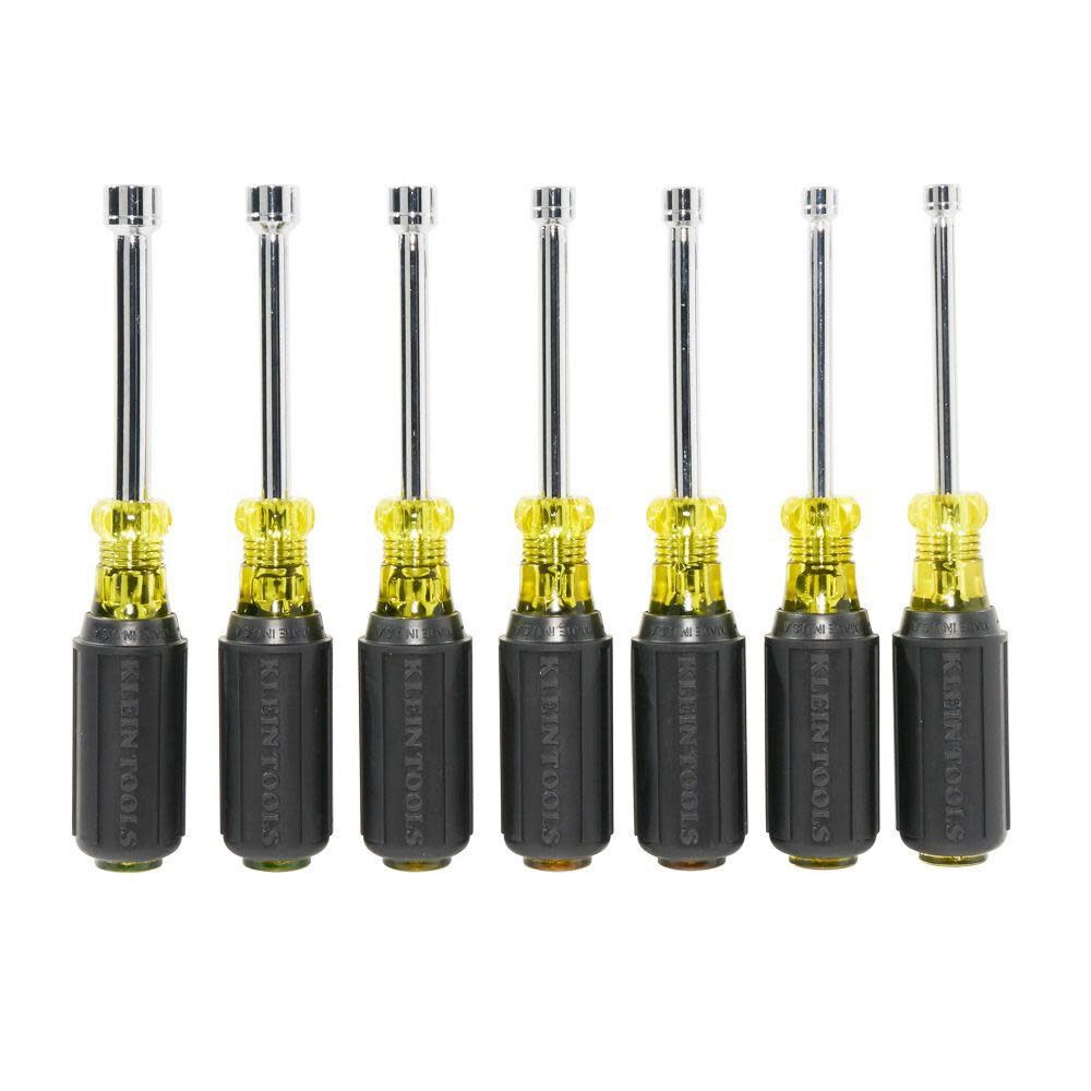 Metric Nut Driver Set 3in Shaft 7 Pc 65160