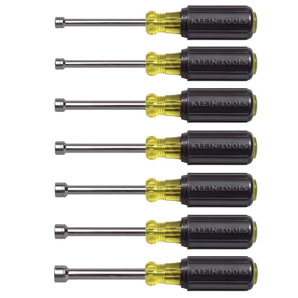 Metric Nut Driver Set 3in Shaft 7 Pc 65160