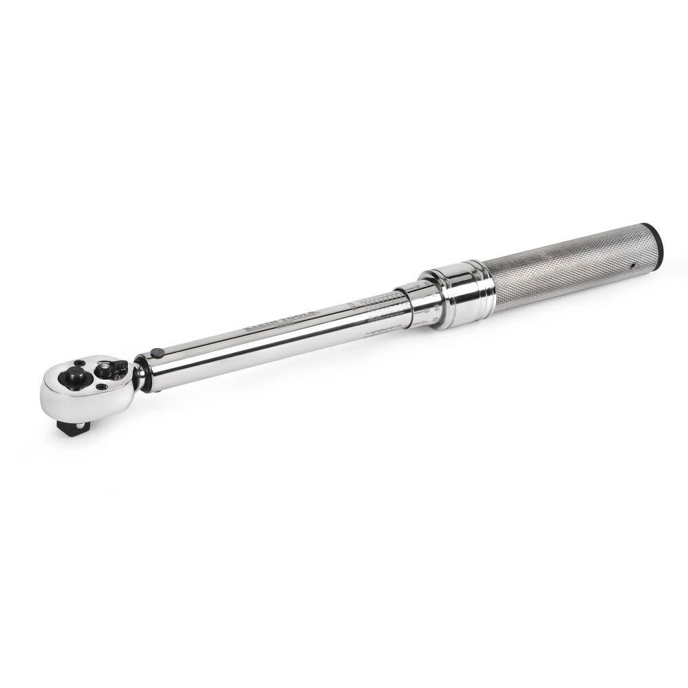 Micro-Adjustable Torque-Sensing Wrench with 1/2In Square-Drive Ratchet Head 57010