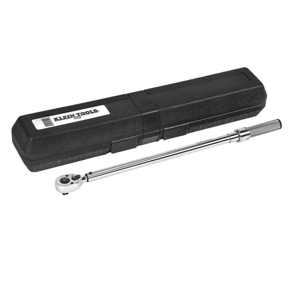 Micro-Adjustable Torque-Sensing Wrench with 1/2In Square-Drive Ratchet Head 57010