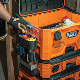 MODbox Medium Tool Box 22-in W x 11.7-in H x 15.5-in D Orange Plastic and Metal Tool Box 54803MB