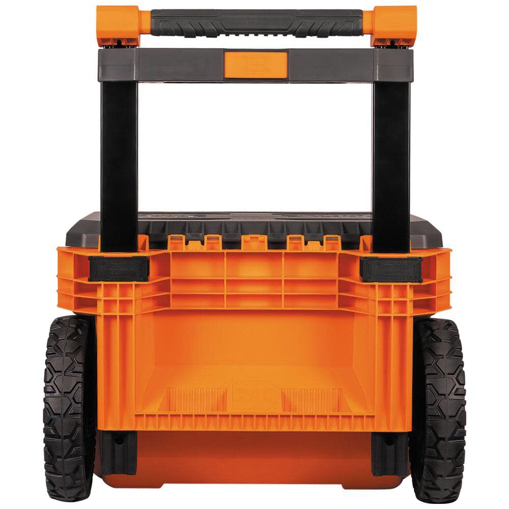 MODbox Rolling Tool Box 22.6-in W x 44-in H x 19.88-in D Orange Plastic and Metal Rolling Tool Box 54802MB