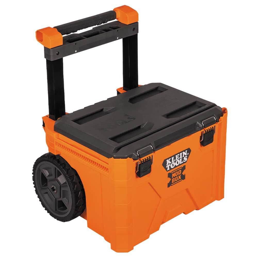 MODbox Rolling Tool Box 22.6-in W x 44-in H x 19.88-in D Orange Plastic and Metal Rolling Tool Box 54802MB