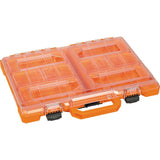 MODbox Short Component Box, Full Width 12-in W x 1.4-in H x 20.8-in D Orange Plastic Tool Box 54807MB