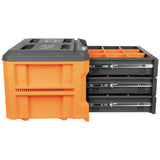 MODbox Three Drawer Toolbox 16.4-in W x 14.4-in H x 22.3-in D 3-Drawer Multiple Colors/Finishes Plastic/Metal Tool Box 54823MB