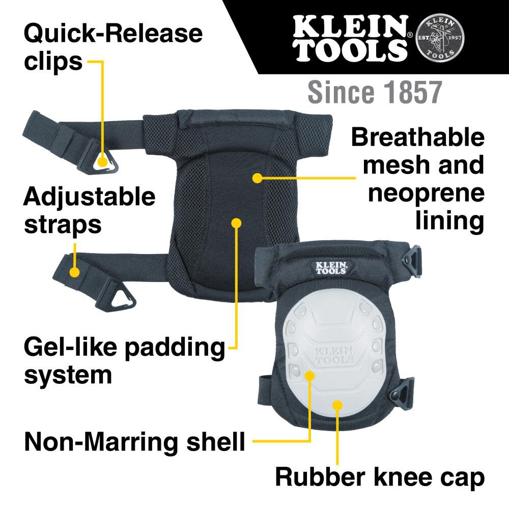 Non-Marring Semi-Hinged Knee Pad 60846