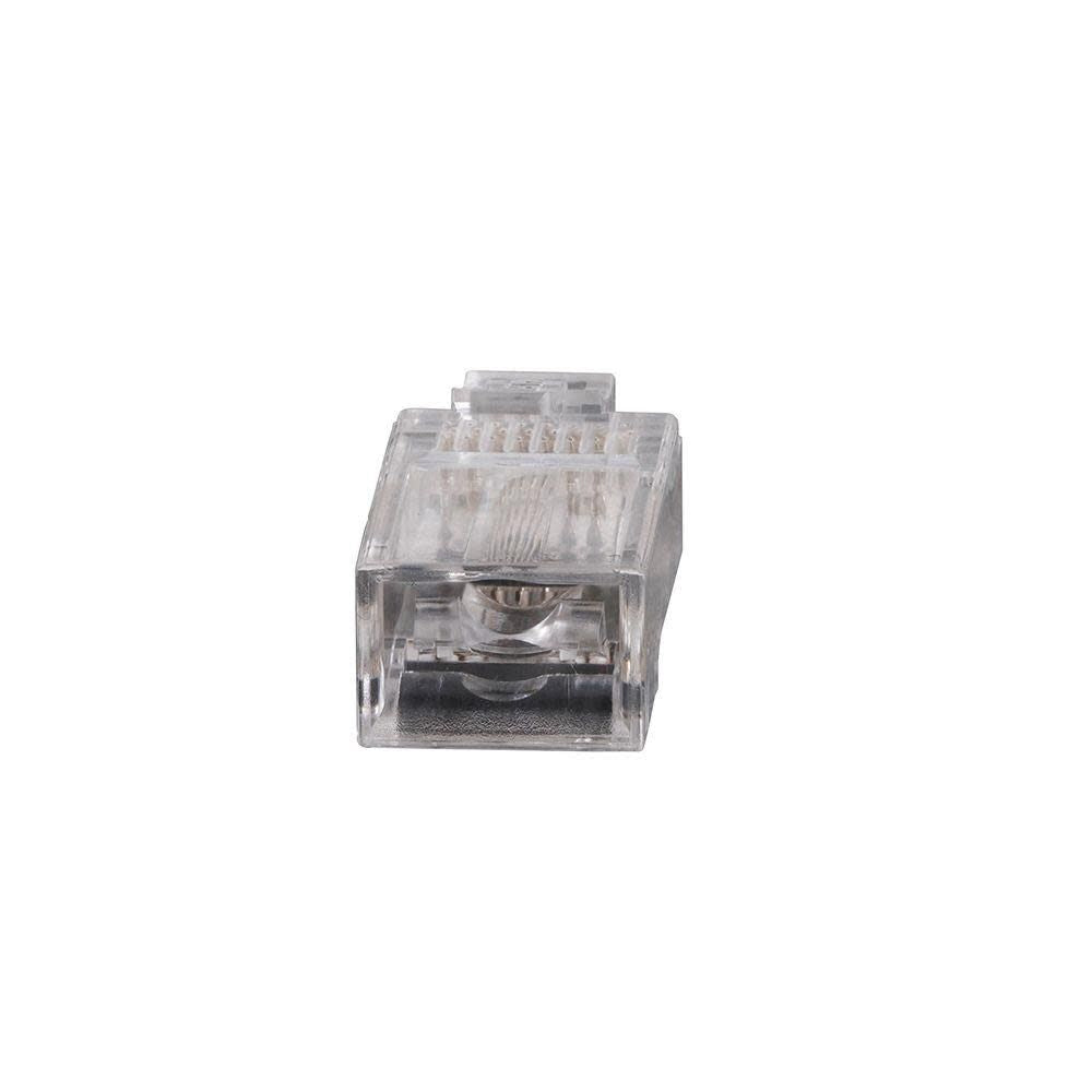 Pass-Thru Data Plug CAT6 50 Pk VDV826-703