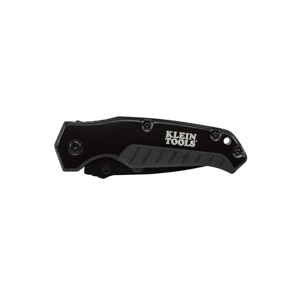 Pocket Knife Black Drop Point Blade 44220